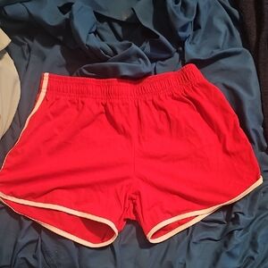 BCG Red Women's Athletic Shorts